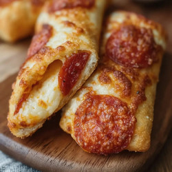 Pepperoni Pizza Cheese Sticks