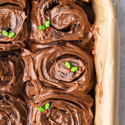 Chocolate Orange Cinnamon Rolls