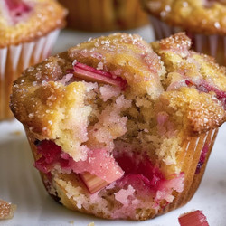 Rhubarb Muffins