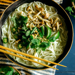 Green Curry Noodle Soup