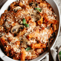 Healthy Baked Ziti