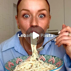 Lebanese Pasta With Greek Yogurt