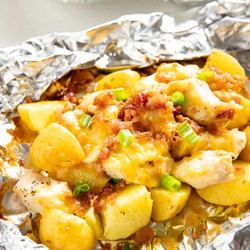 Bacon Ranch Chicken Foil Packets