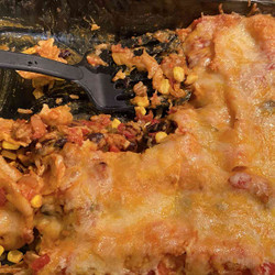 Black Bean And Rice Enchiladas