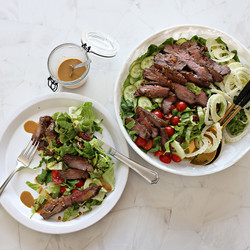 That Perfect London Broil Summer Salad