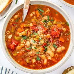 Vegetarian Pasta Fagioli