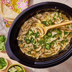 Salsa Verde Slow-cooker Chicken