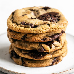 Browned Butter Chocolate Chip Cookies (handletheheat)