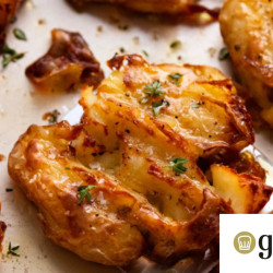 Crispy Smashed Roast Potatoes