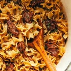 Grandma's Beef And Noodles
