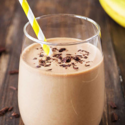Healthy Chocolate Peanut Butter Smoothie