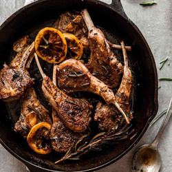 Pan Seared Lamb Chops