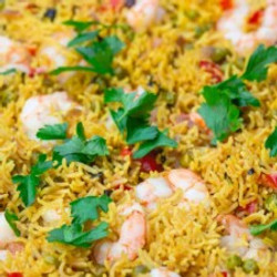 One Pan Shrimp And Rice Recipe