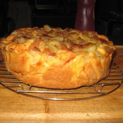 Apple Custard Teacake Recipe