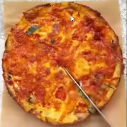 Smashed Potato Crust Quiche