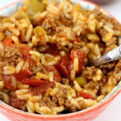 Instant Pot Spanish Rice With Beef