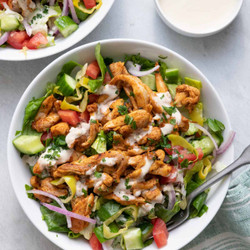 Chicken Shawarma Salad (feelgoodfoodie)