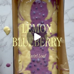 Ultra Moist Lemon Blueberry Loaf