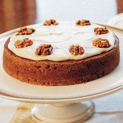 Pumpkin Cake With Brown Butter Icing
