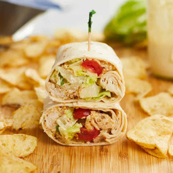 Chicken Caesar Wraps