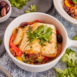 Moroccan Fish Stew With Fresh Herbs