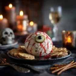 Haunted Dill Pickle Cheese Ball