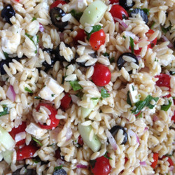 Perfect Greek Orzo Salad