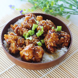 Honey Garlic Crispy Chicken