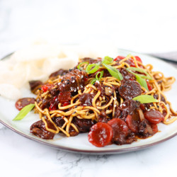 Beef Teriyaki Noodles Uit De Slowcooker
