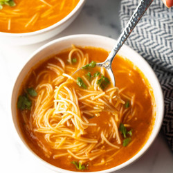 Sopa De Fideo Recipe (mexican Soup With Noodles)