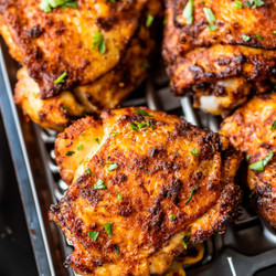 Air Fryer Chicken Thighs