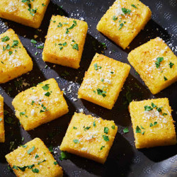 Fried Polenta Slices | Food &amp; Wine