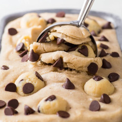 Vegan Cookie Dough Ice Cream (gluten Free, Dairy Free, Vegan)