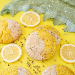 Lemon Coriander Snickerdoodles