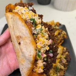 Crispy Beef Street Corn Tacos 🌽🔥