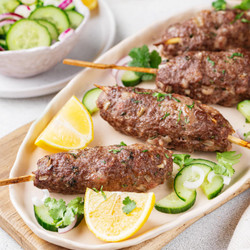 Juicy Baked Lamb Kebab Recipe (aka Lula And Kofta Kebabs)