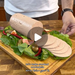 Homemade Mortadella