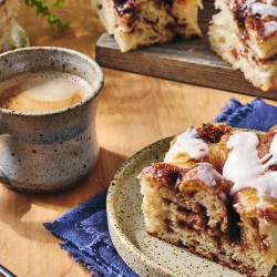 Big And Bubbly Cinnamon Roll Focaccia