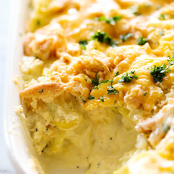 Creamy Yellow Squash Casserole - Chef In Training