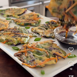 Grandpa’s Korean Vegetable Pancakes