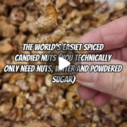 Easiest Candied Nuts easy confectionery must