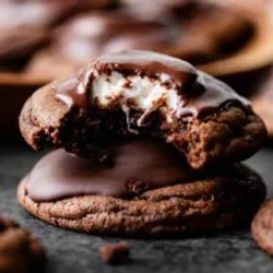 Marshmallow-surprise Hot Cocoa Cookies