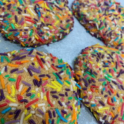 Bean sugar cookies