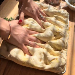 Olive And Cheese Focaccia