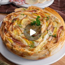 Tarte Tourbillon À La Raclette