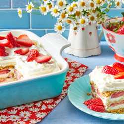 Strawberry Icebox Cake