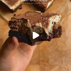 Tiramisu Brownies