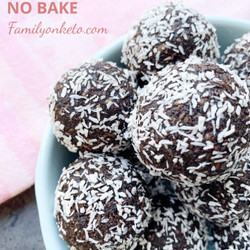 Vegan Keto Energy Balls No Bake