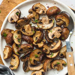Air Fryer Mushrooms