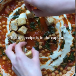 Tofu chickpeas protein rich under 30 minutes